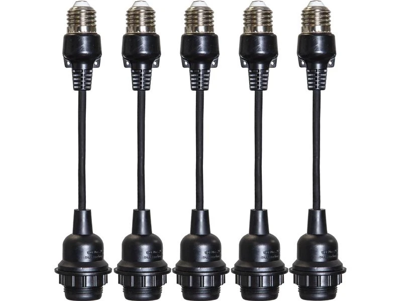 Star Trading Aufhängung 5x E27 Schwarz 3 Star Trading Aufhängung 5x E27 Schwarz