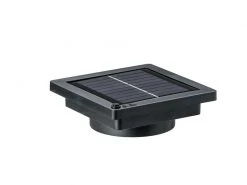 STT Solarpanel Eckig 2000 mAh 12.5 cm, Schwarz