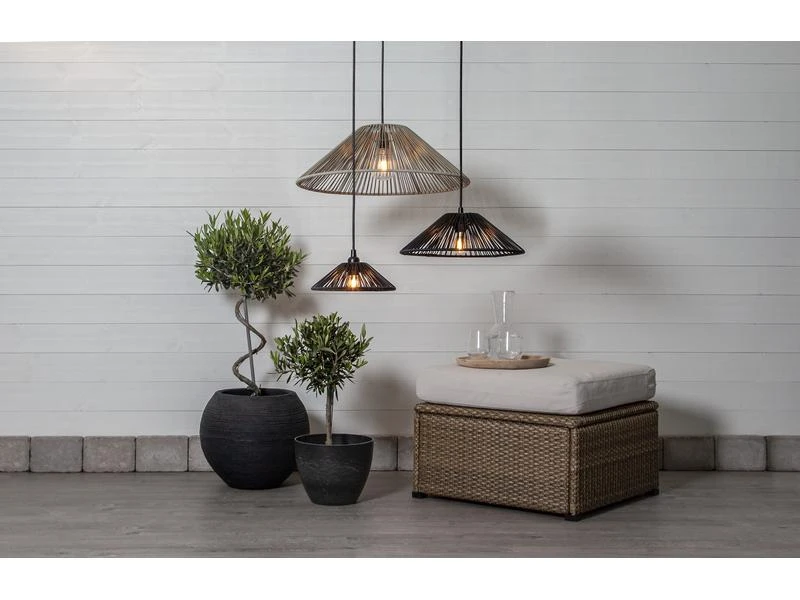 Star Trading Lampenschirm Vide 38 cm, Schwarz 4 Star Trading Lampenschirm Vide 38 cm, Schwarz – Bild 2