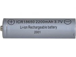 Star Trading Batterie 18650 3.7 V 2200 mAh LI-ION