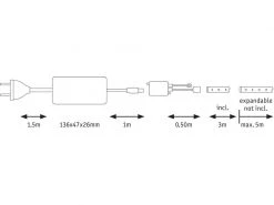 Paulmann LED-Stripe MaxLED 500 Tunable White, 3 m Basisset 9 Paulmann LED-Stripe MaxLED 500 Tunable White, 3 m Basisset -Beleuchtungszubehör Verkäufe 196234132 xxl
