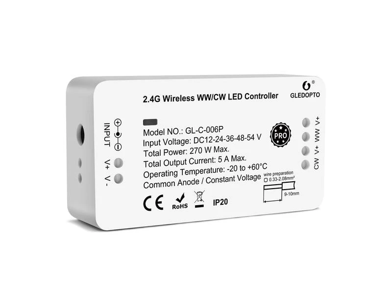 GLEDOPTO Controller Zigbee 3.0 WW/CW 6 GLEDOPTO Controller Zigbee 3.0 WW/CW – Bild 4