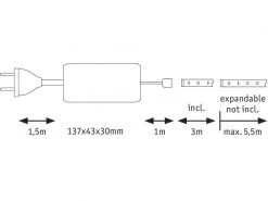 Paulmann LED-Stripe MaxLED 500 2700 K, 3 m Basisset 17 Paulmann LED-Stripe MaxLED 500 2700 K, 3 m Basisset -Beleuchtungszubehör Verkäufe 201816508 xxl