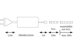 Paulmann LED-Stripe MaxLED 500 2700 K, 10 m Basisset -Beleuchtungszubehör Verkäufe 201817268 xxl 1