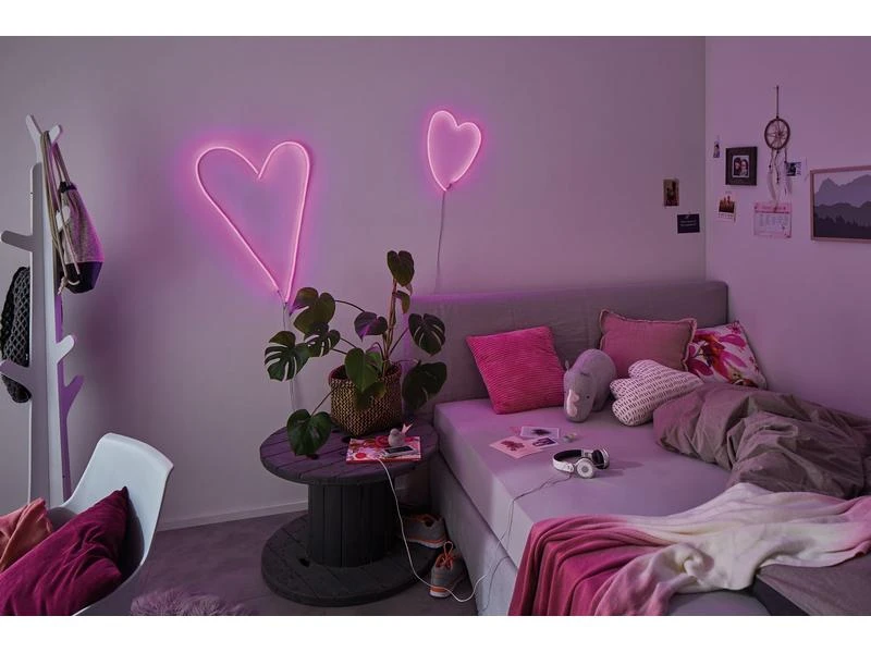 Paulmann LED-Stripe Neon Colorflex Pink, 1 m 7 Paulmann LED-Stripe Neon Colorflex Pink, 1 m – Bild 5