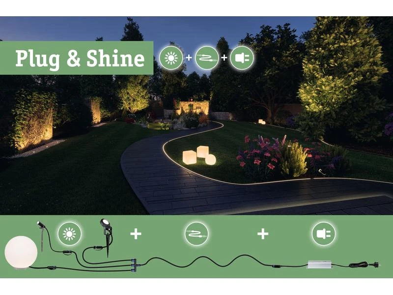 Paulmann Transformator Plug & Shine 30 W IP67 9 Paulmann Transformator Plug & Shine 30 W IP67 – Bild 7