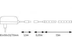 Paulmann LED-Stripe SimpLED 3000 K, 7.5 m Rolle 7 Paulmann LED-Stripe SimpLED 3000 K, 7.5 m Rolle -Beleuchtungszubehör Verkäufe 57288270 xxl