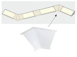 Paulmann Abdeckung Delta Profil Inside Corner, 2 Stück -Beleuchtungszubehör Verkäufe 57321412 xxl