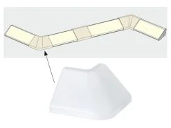 Paulmann Abdeckung Delta Profil Outside Corner, 2 Stück -Beleuchtungszubehör Verkäufe 57321424 xxl