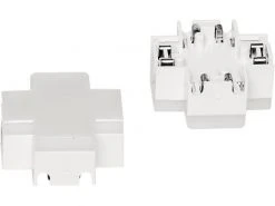 STEFFEN LED Click System 40mm Kreuzstück weiss